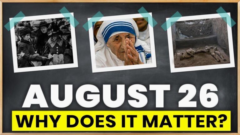 August 26 in History – Houdini Escape, Mother Teresa Birth, Soviet Counterattack