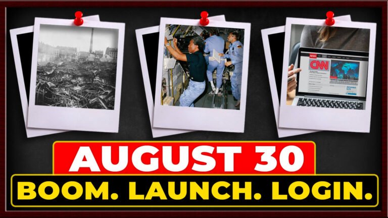 August 30 in History – CNN Online Launch, Paris Bombing, First Black Astronaut in Space
