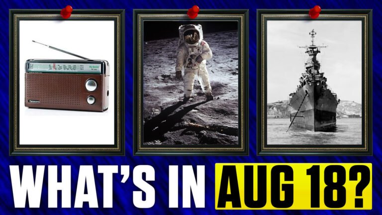 August 18 in History – FM Radio, Moon Landing, USS Indianapolis Found